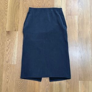EUC Lululemon Softstreme High-Rise Midi Skirt